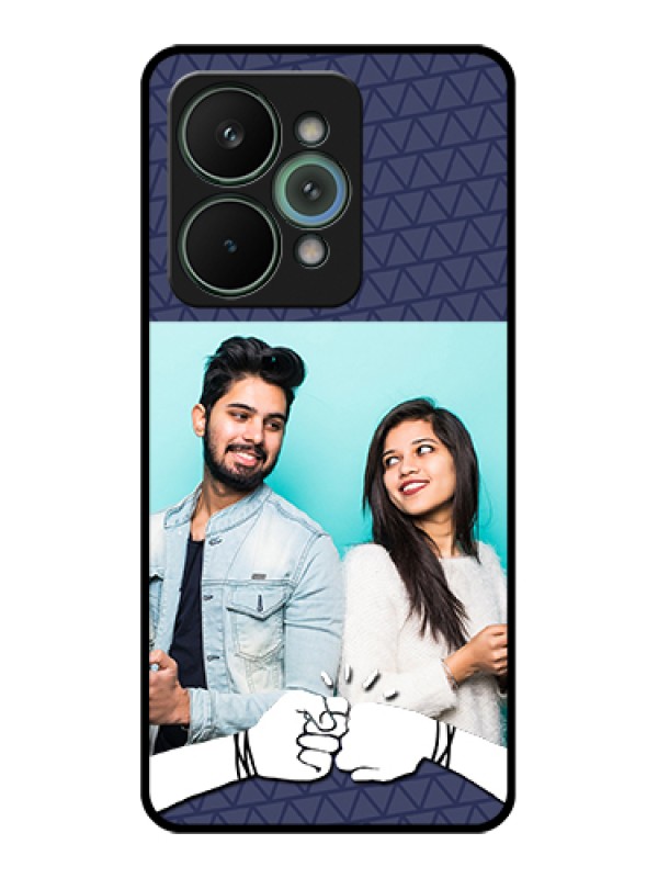 Custom Realme 15 Pro 5G Custom Glass Phone Case - With Best Friends Design