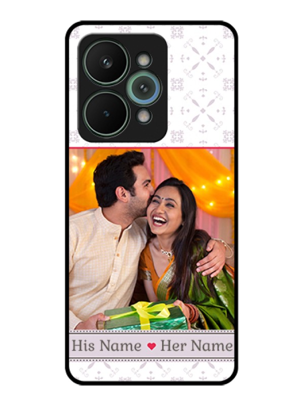 Custom Realme 15 Pro 5G Custom Glass Phone Case - With Photo And Ethnic Design