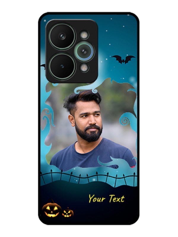 Custom Realme 15 Pro 5G Custom Glass Phone Case - Halloween Frame Design