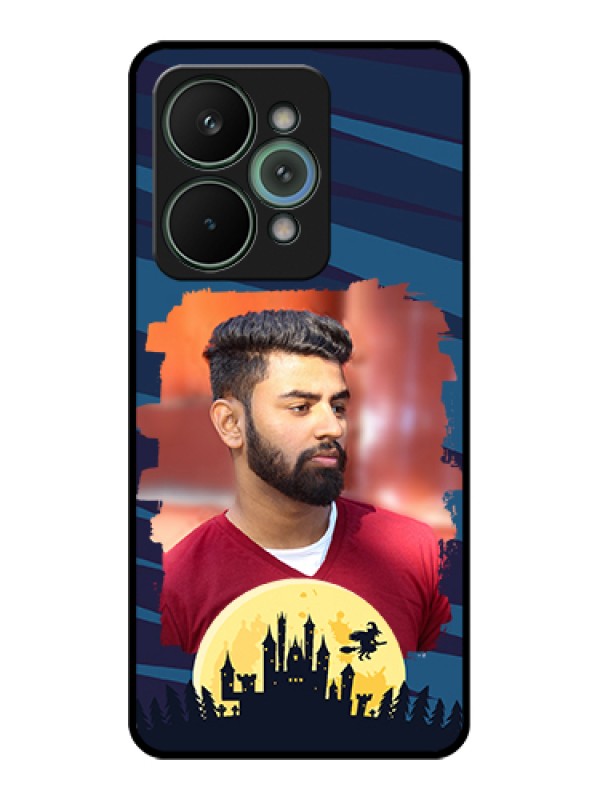 Custom Realme 15 Pro 5G Custom Glass Phone Case - Halloween Witch Design