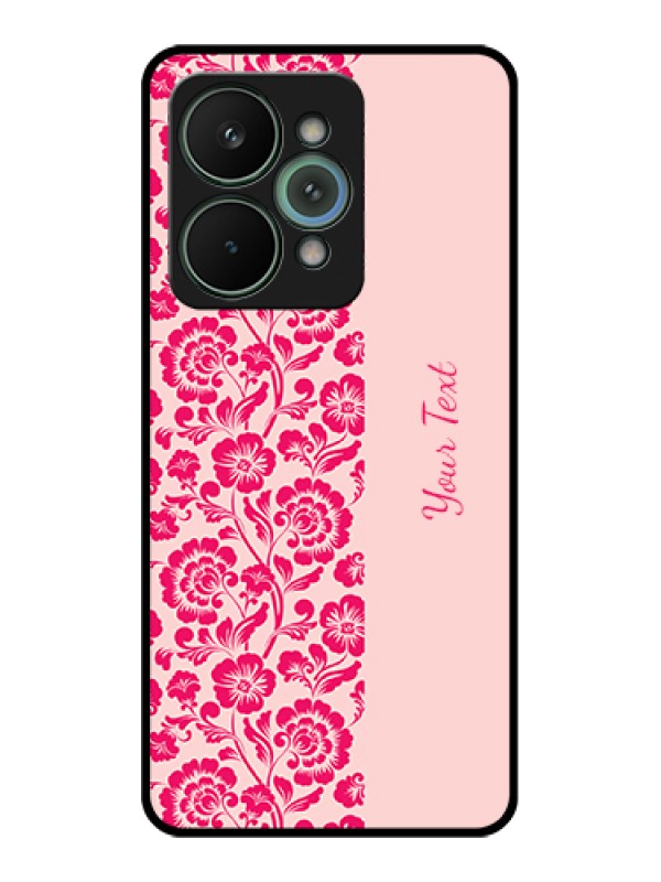 Custom Realme 15 Pro 5G Custom Glass Phone Case - Attractive Floral Pattern Design