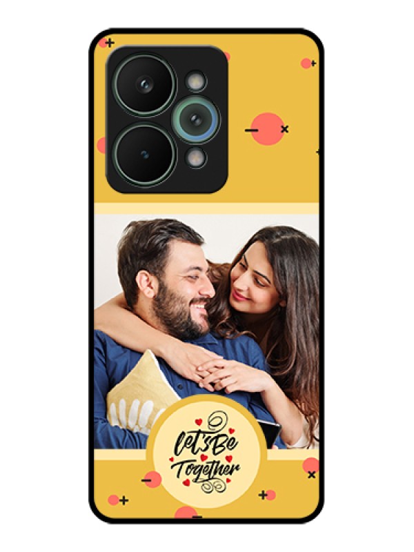 Custom Realme 15 Pro 5G Custom Glass Phone Case - Lets Be Together Design