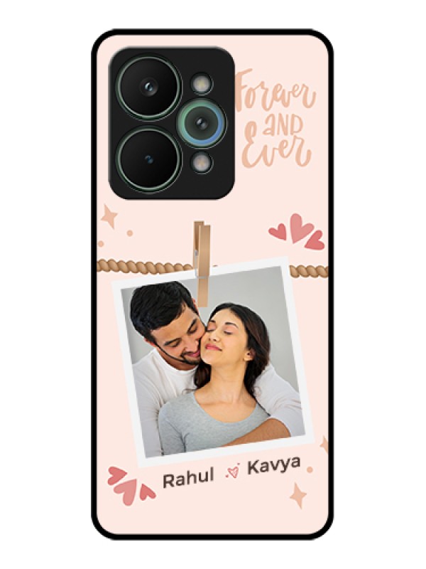 Custom Realme 15 Pro 5G Custom Glass Phone Case - Forever And Ever Love Design