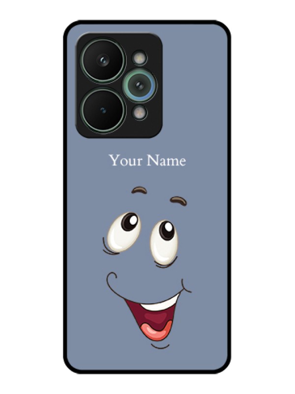 Custom Realme 15 Pro 5G Custom Glass Phone Case - Laughing Cartoon Face Design