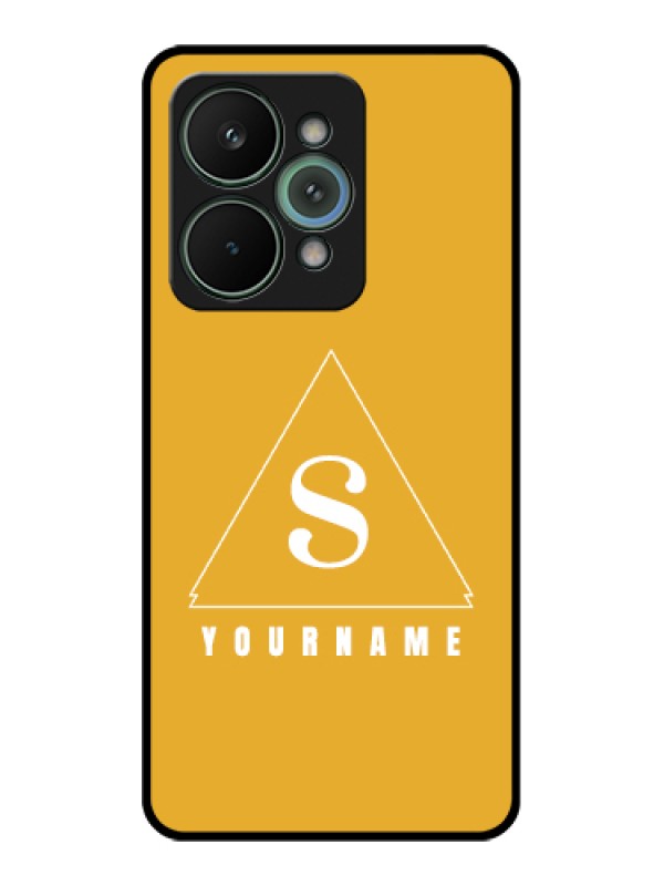 Custom Realme 15 Pro 5G Custom Glass Phone Case - Simple Triangle Design