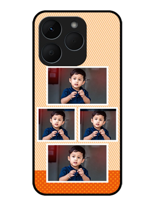 Custom Realme 15T 5G Custom Glass Phone Case - Bulk Photos Upload Design