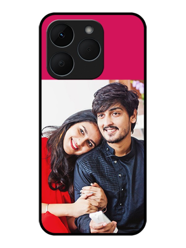 Custom Realme 15T 5G Custom Glass Phone Case - Anniversary Cover Design