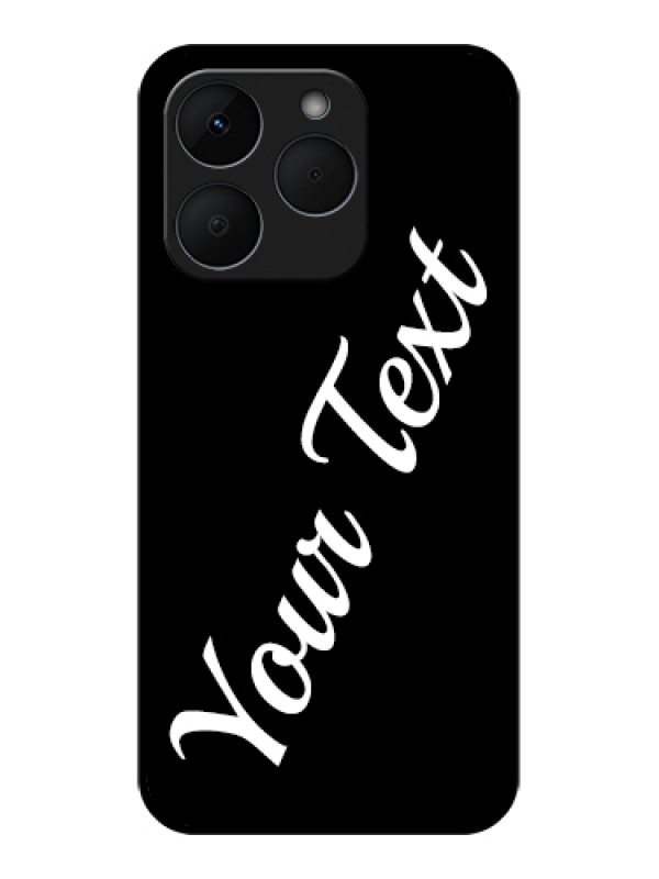 Custom Realme 15T 5G Custom Glass Phone Case - With Your Name Design