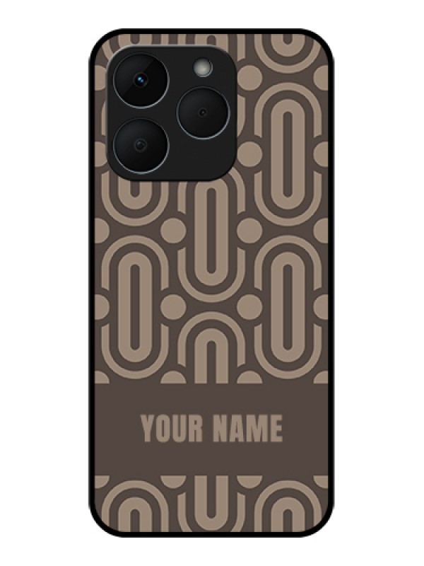Custom Realme 15T 5G Custom Glass Phone Case - Captivating Zero Pattern Design