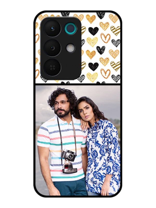 Custom Realme 15X 5G Custom Glass Phone Case - Love Symbol Design