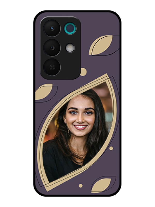 Custom Realme 15X 5G Custom Glass Phone Case - Falling Leaf Design