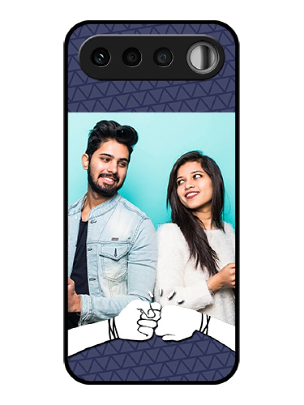 Custom Realme 16 5G Custom Glass Phone Case - With Best Friends Design