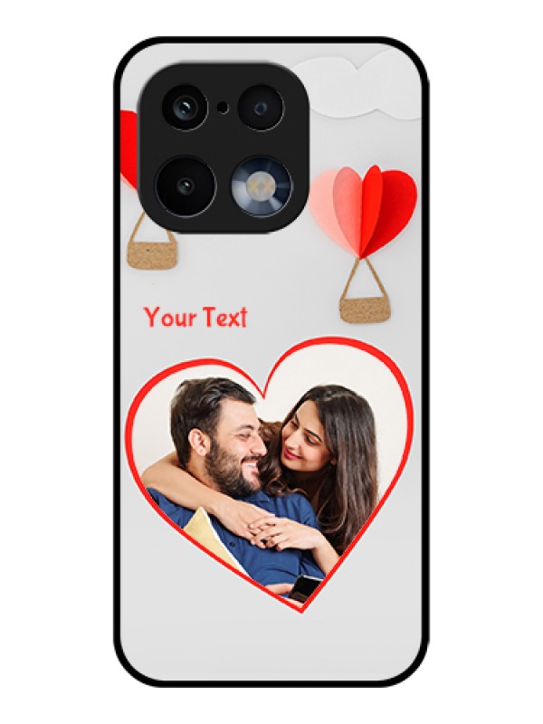 Custom Realme 16 Pro 5G Custom Glass Phone Case - Parachute Love Design