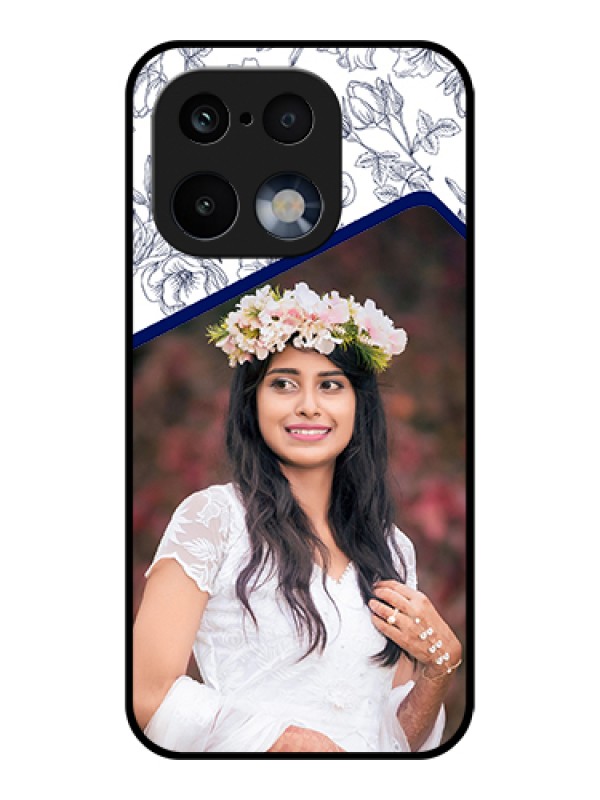 Custom Realme 16 Pro 5G Custom Glass Phone Case - Classy Floral Design