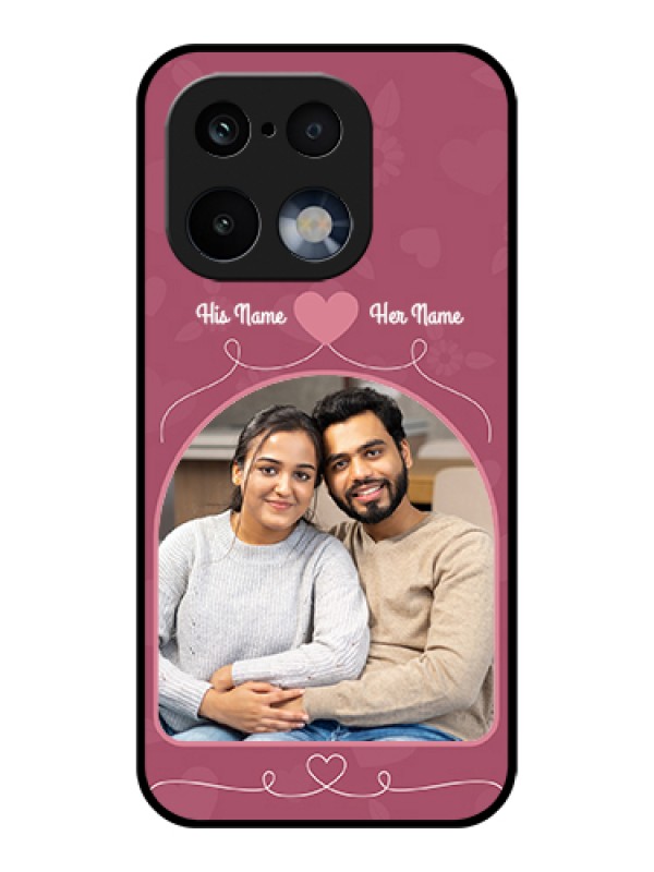 Custom Realme 16 Pro 5G Custom Glass Phone Case - Love Floral Design