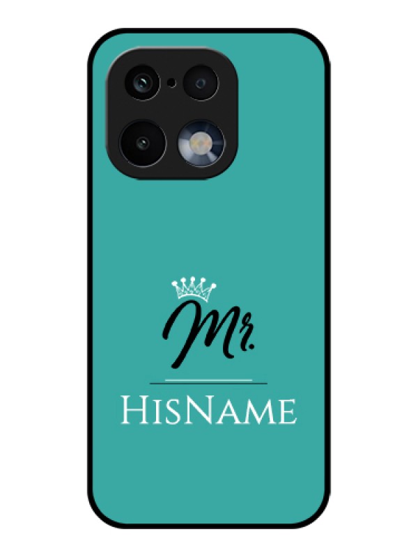 Custom Realme 16 Pro 5G Custom Glass Phone Case - Mr With Name Design