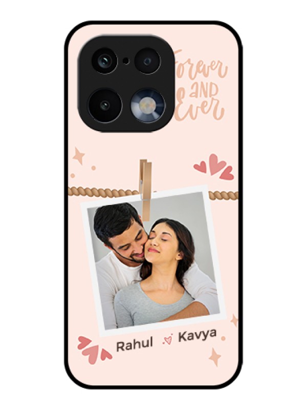 Custom Realme 16 Pro 5G Custom Glass Phone Case - Forever And Ever Love Design
