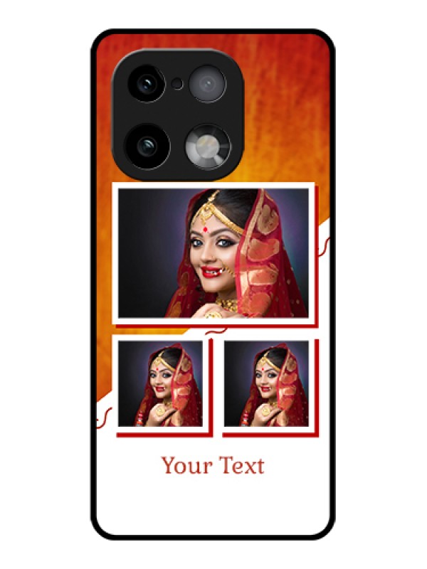 Custom Realme 16 Pro Plus 5G Custom Glass Phone Case - Wedding Memories Design