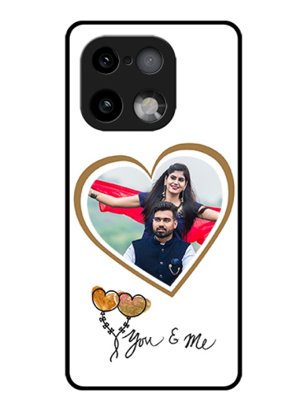 Custom Realme 16 Pro Plus 5G Custom Glass Phone Case - You & Me Design