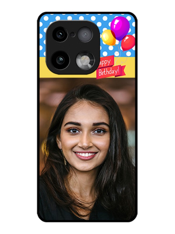 Custom Realme 16 Pro Plus 5G Custom Glass Phone Case - Happy Birthday Design