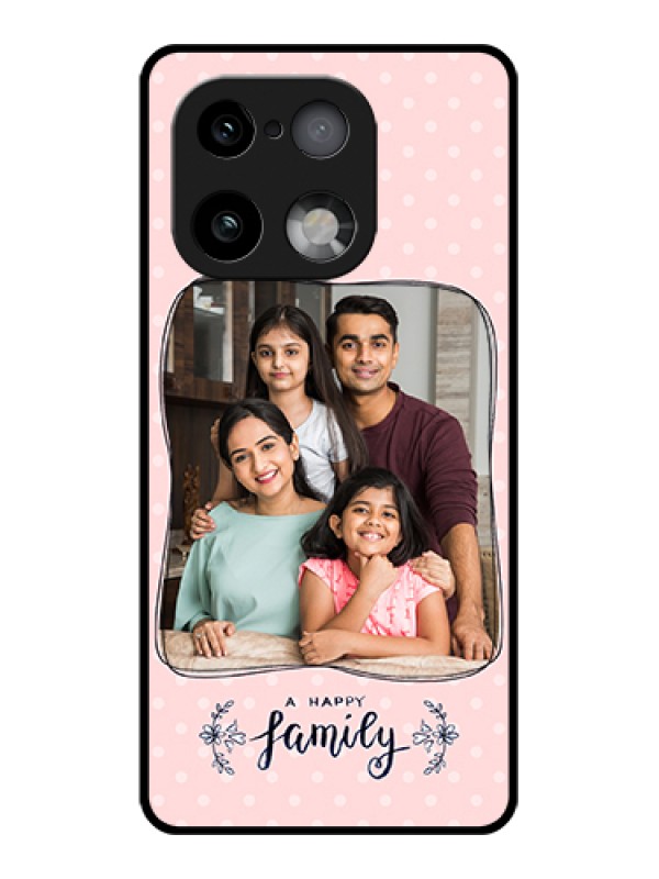 Custom Realme 16 Pro Plus 5G Custom Glass Phone Case - Family With Dots Design