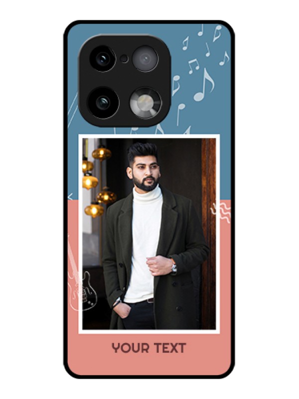 Custom Realme 16 Pro Plus 5G Custom Glass Phone Case - With Color Musical Note Design