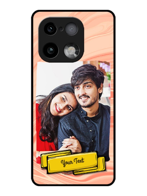 Custom Realme 16 Pro Plus 5G Custom Glass Phone Case - Marble Texture Design