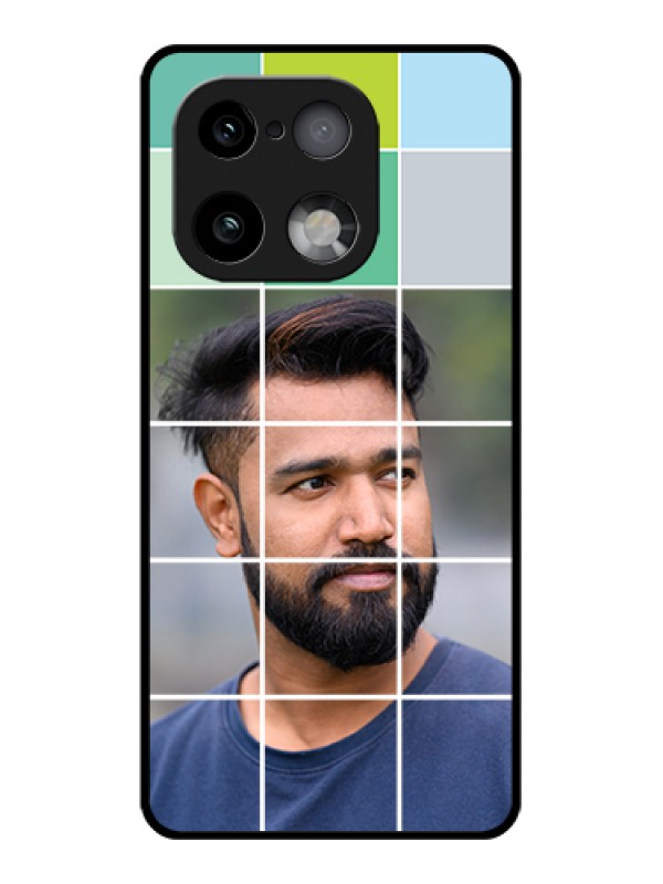 Custom Realme 16 Pro Plus 5G Custom Glass Phone Case - With White Box Pattern