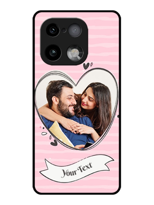 Custom Realme 16 Pro Plus 5G Custom Glass Phone Case - Vintage Heart Design