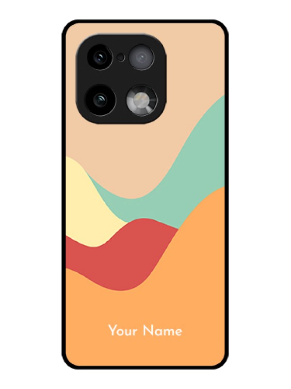 Custom Realme 16 Pro Plus 5G Custom Glass Phone Case - Ocean Waves Multi - Colour Design