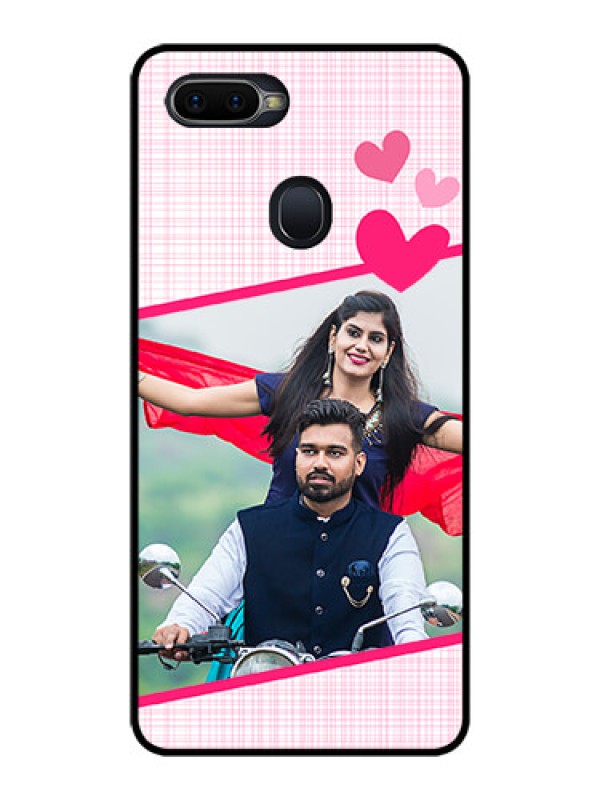Custom Realme 2 Pro Custom Glass Phone Case  - Love Shape Heart Design