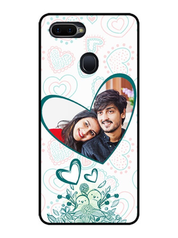 Custom Realme 2 Pro Photo Printing on Glass Case  - Premium Couple Design