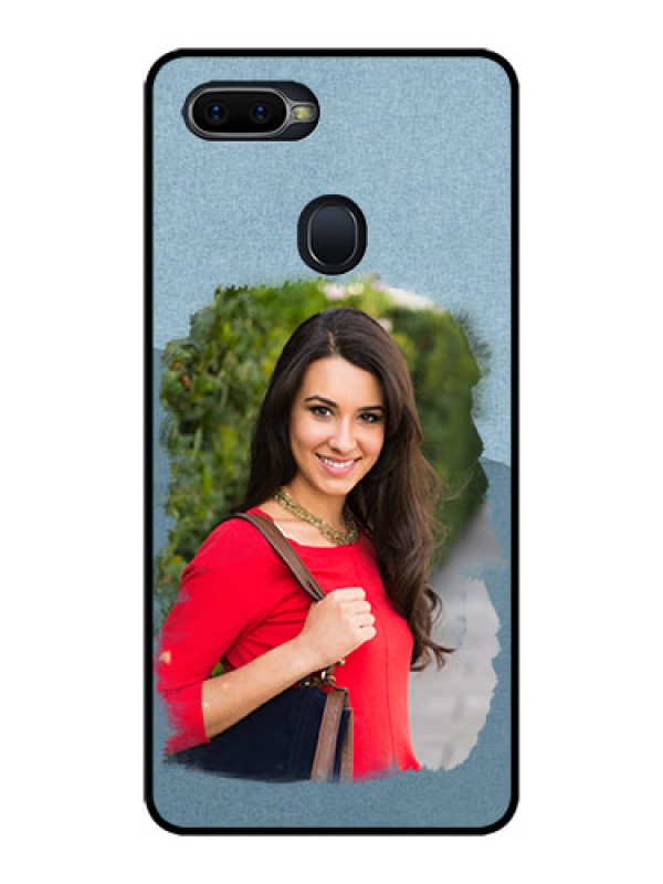 Custom Realme 2 Pro Custom Glass Mobile Case  - Grunge Line Art Design