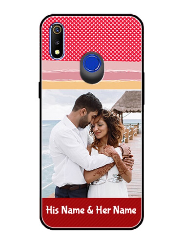 Custom Realme 3 Custom Glass Mobile Case  - Premium Case Design