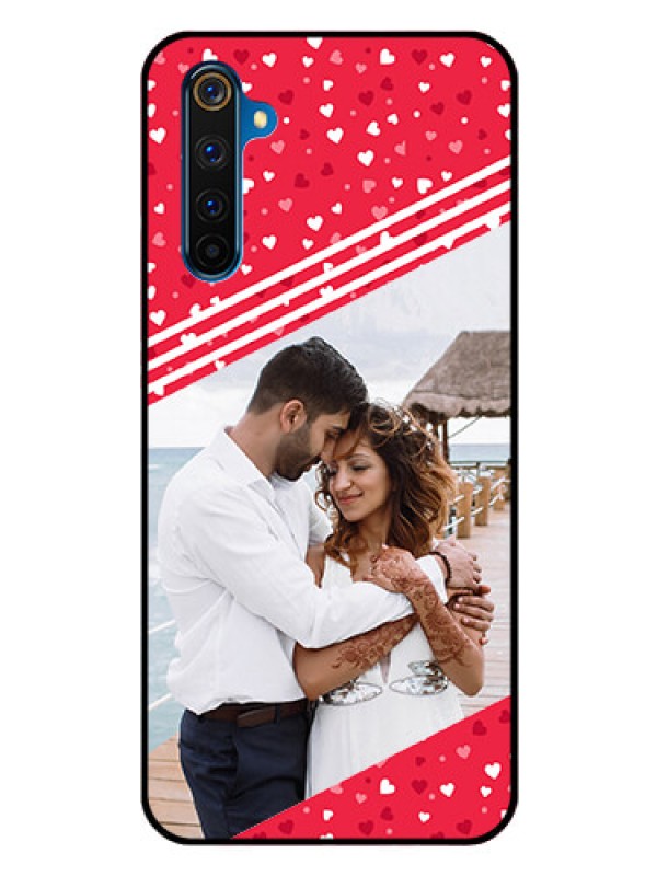 Custom Realme 6 Pro Custom Glass Mobile Case  - Valentines Gift Design