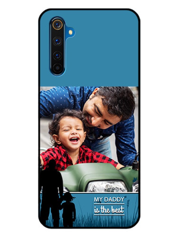 Custom Realme 6 Pro Custom Glass Mobile Case  - Best dad design 