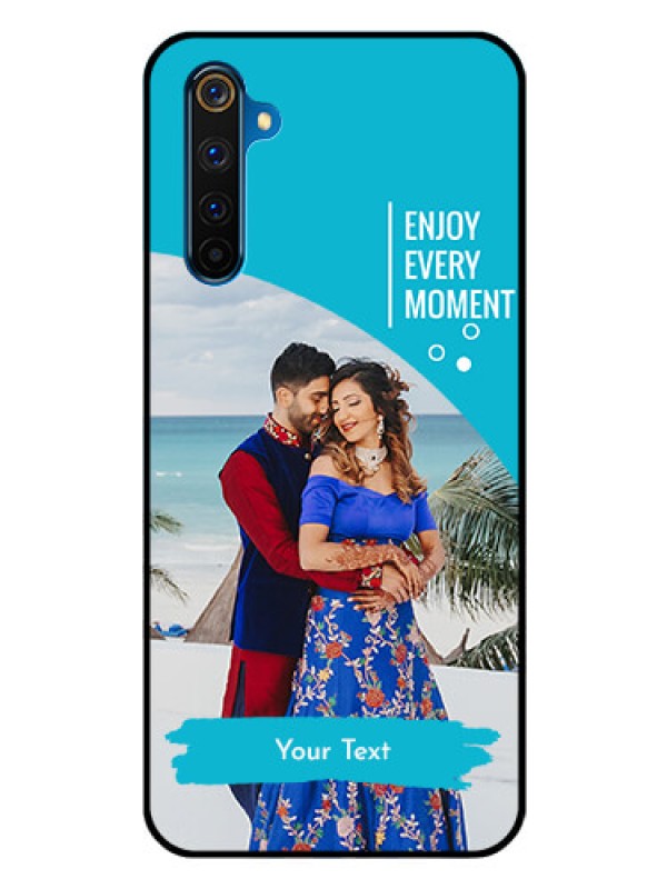 Custom Realme 6 Pro Custom Glass Mobile Case  - Happy Moment Design