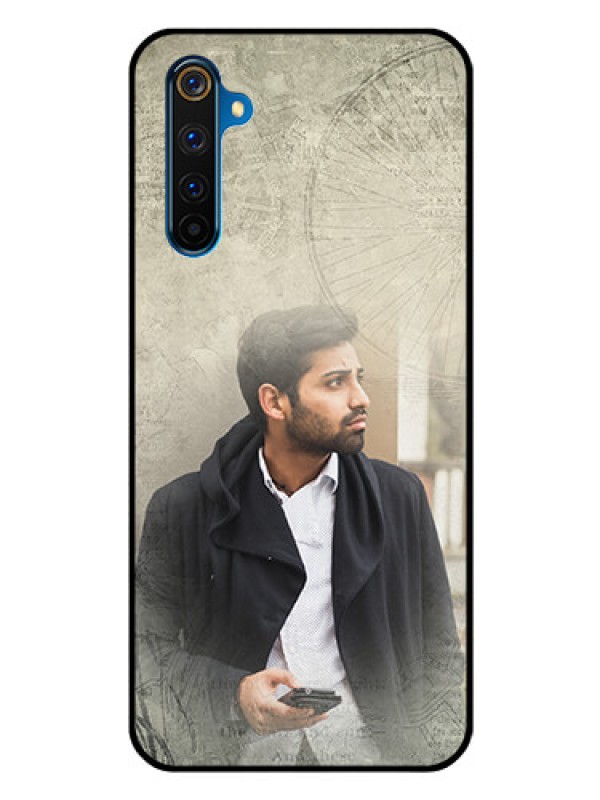 Custom Realme 6 Pro Custom Glass Phone Case  - with vintage design