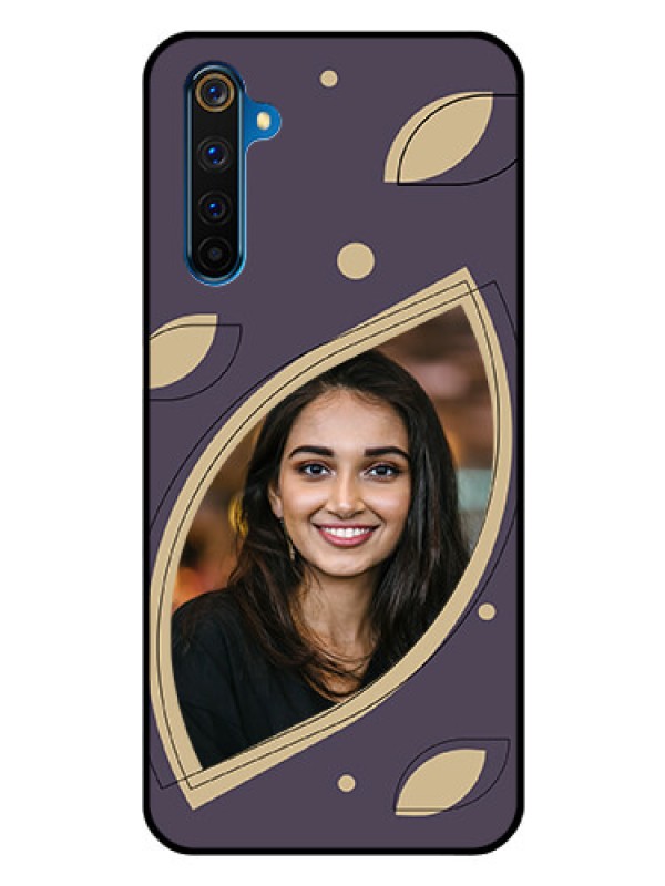 Custom Realme 6 Pro Custom Glass Mobile Case - Falling Leaf Design