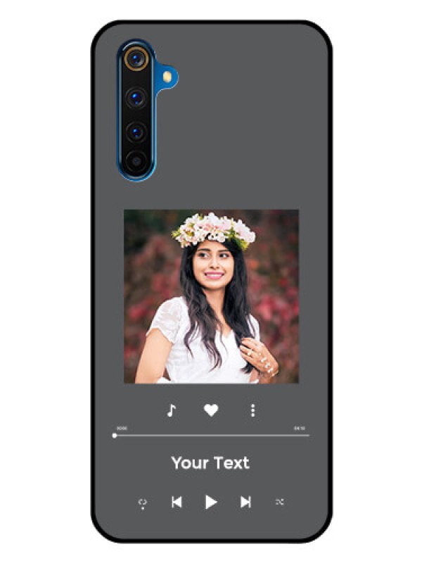 Custom Realme 6 Pro Custom Glass Mobile Case - Play The Music Design