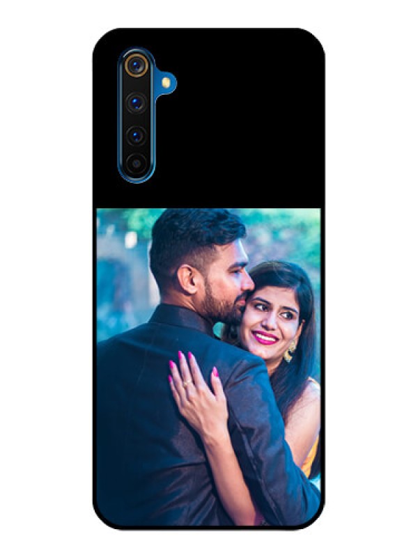 Custom Realme 6 Pro Custom Glass Phone Case - Upload Full Picture With Custom Color Design
