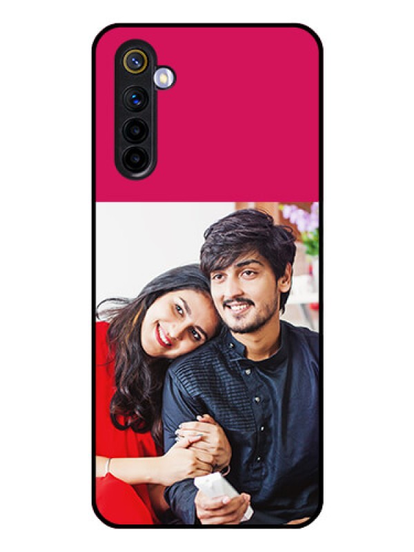 Custom Realme 6 Custom Glass Mobile Case  - Anniversary Cover Design