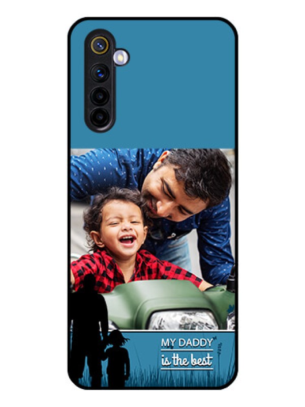 Custom Realme 6 Custom Glass Mobile Case  - Best dad design 
