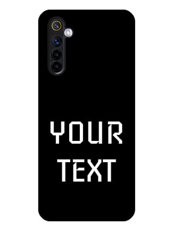 Custom Realme 6i Your Name on Glass Phone Case