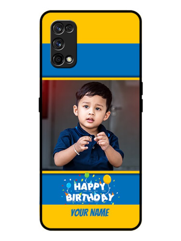 Custom Realme 7 Pro Custom Glass Mobile Case  - Birthday Wishes Design