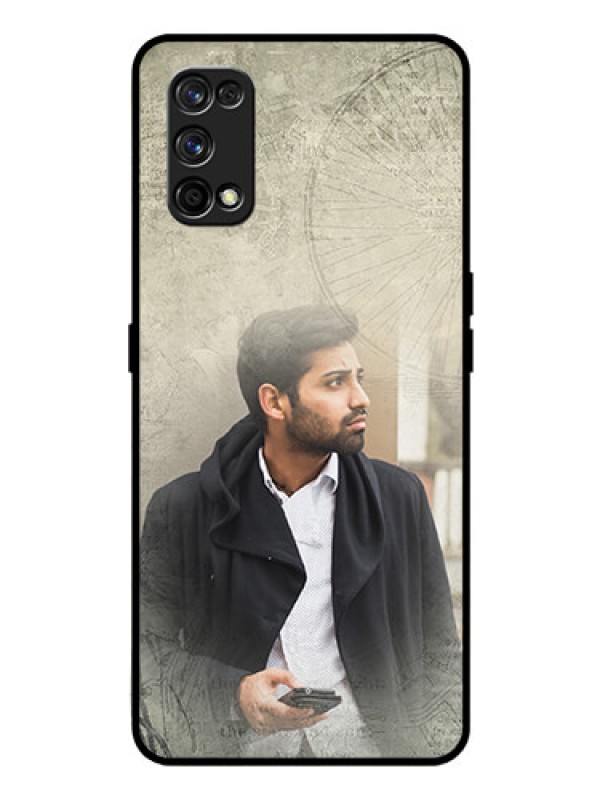 Custom Realme 7 Pro Custom Glass Phone Case  - with vintage design