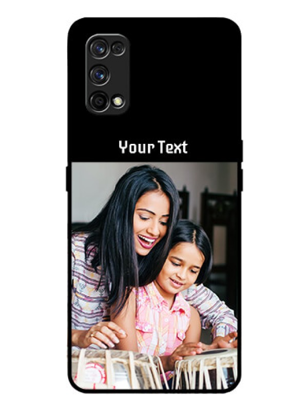 Custom Realme 7 Pro Photo with Name on Glass Phone Case