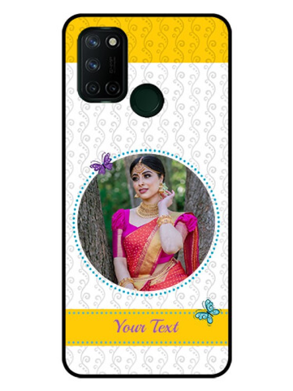 Custom Realme 7I Custom Glass Mobile Case  - Girls Premium Case Design