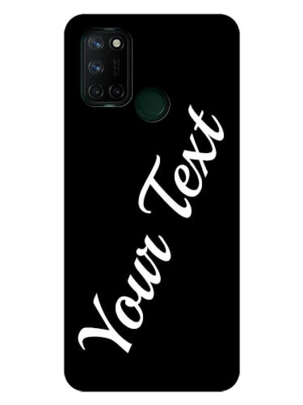 Custom Realme 7I Custom Glass Mobile Cover with Your Name