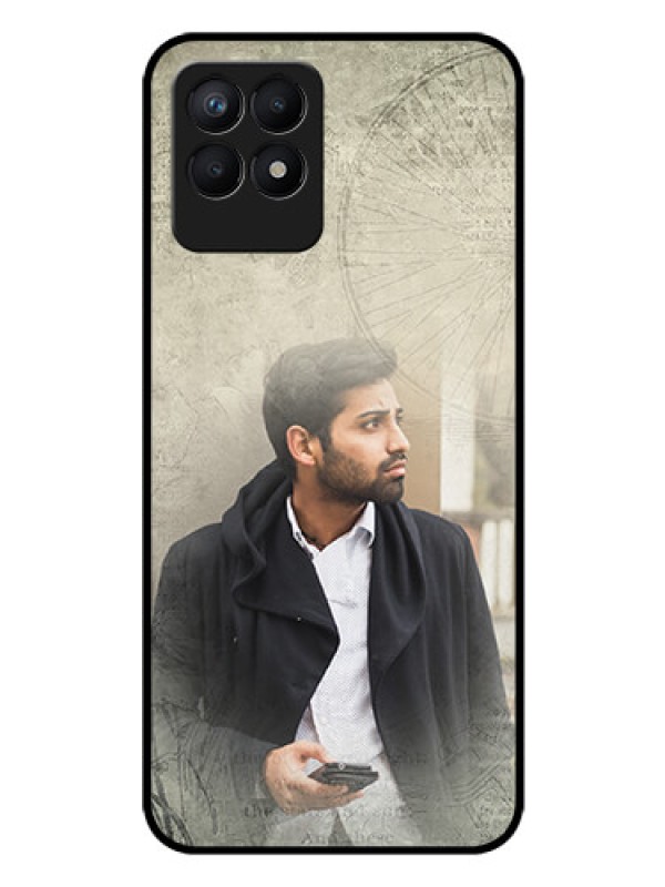 Custom Realme 8i Custom Glass Phone Case - with vintage design